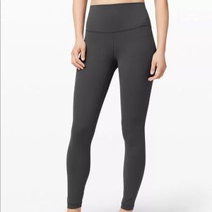 lululemon Align™ High-Rise Pant 25" graphite gray 10